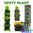 Verty Plant 7 tasche in feltro cm.31x112h