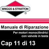 Manuale di Riparazione Briggs&Stratton Monocilindrici OHV 11Cil