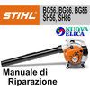Manuale di Riparazione Soffiatore Stihl BG56 BG66 BG86