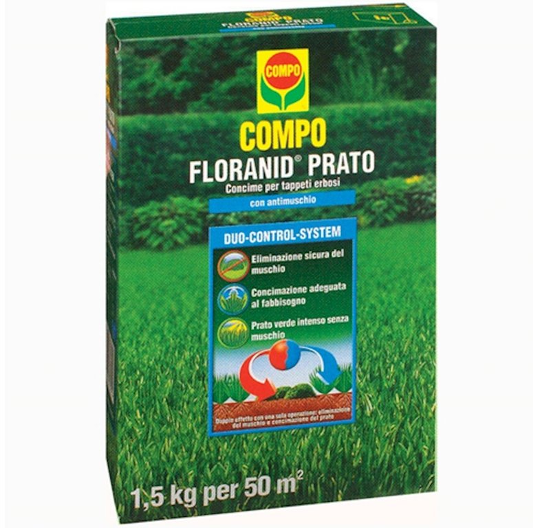 Concime Compo Floranid Prato 3 Kg Ferro