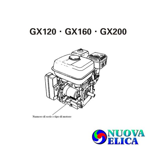 Manuale Utente Honda GX120 GX160 GX200