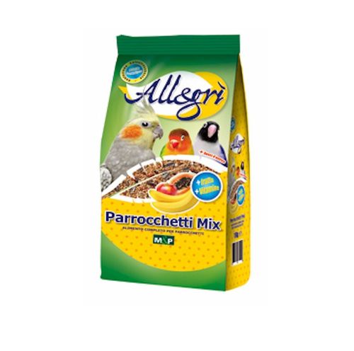 Mangime Parrocchetti Mix 1 Kg Allegrì