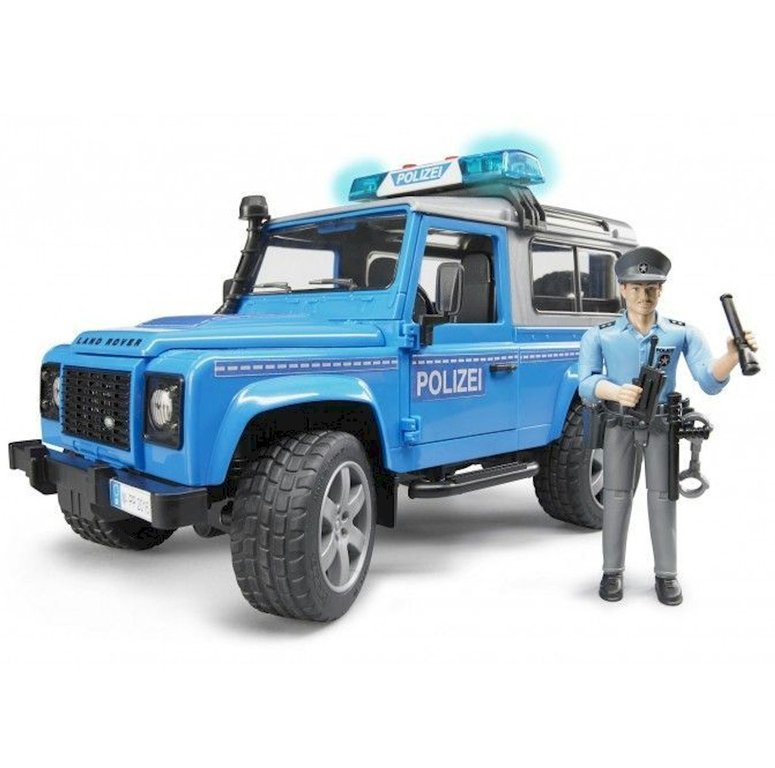 Macchina Polizia Giocattolo Land Rover