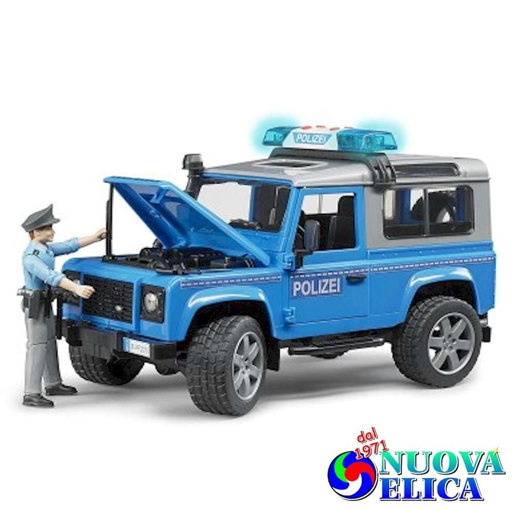 Macchina Polizia Giocattolo Land Rover Natale - Emporio Nuova Elica